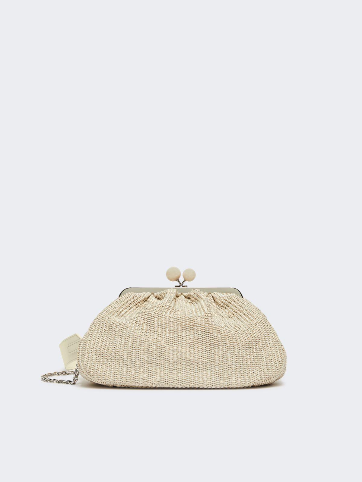 Medium raffia-effect Pasticcino bag by MAX MARA