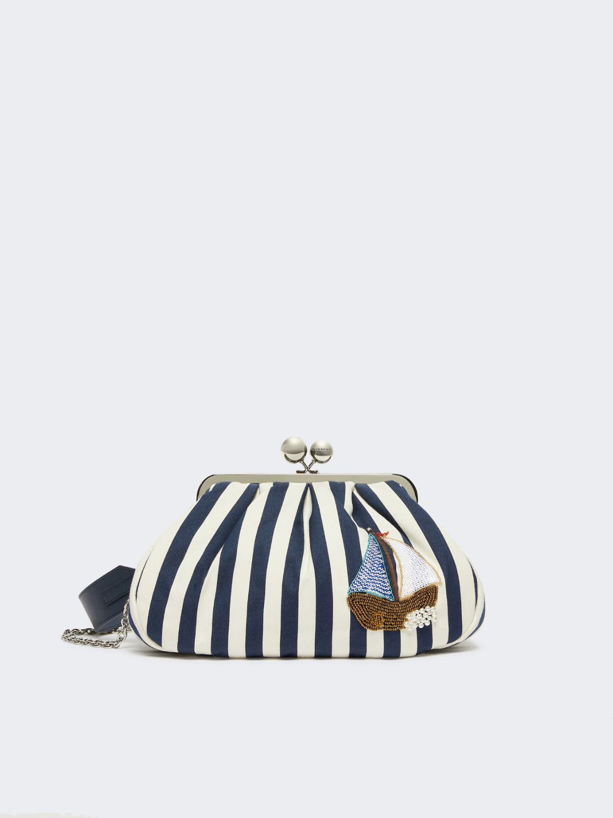 Medium striped cotton Pasticcino bag by MAX MARA