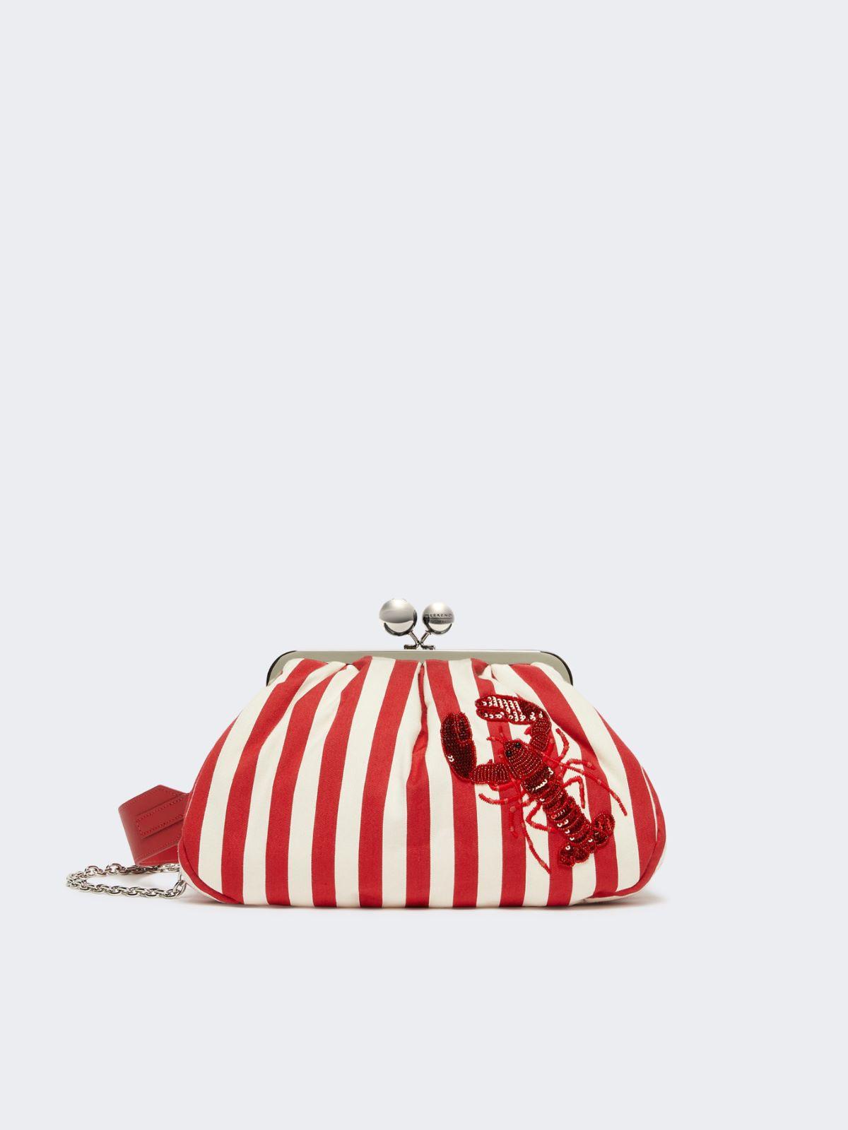 Medium striped cotton Pasticcino bag by MAX MARA