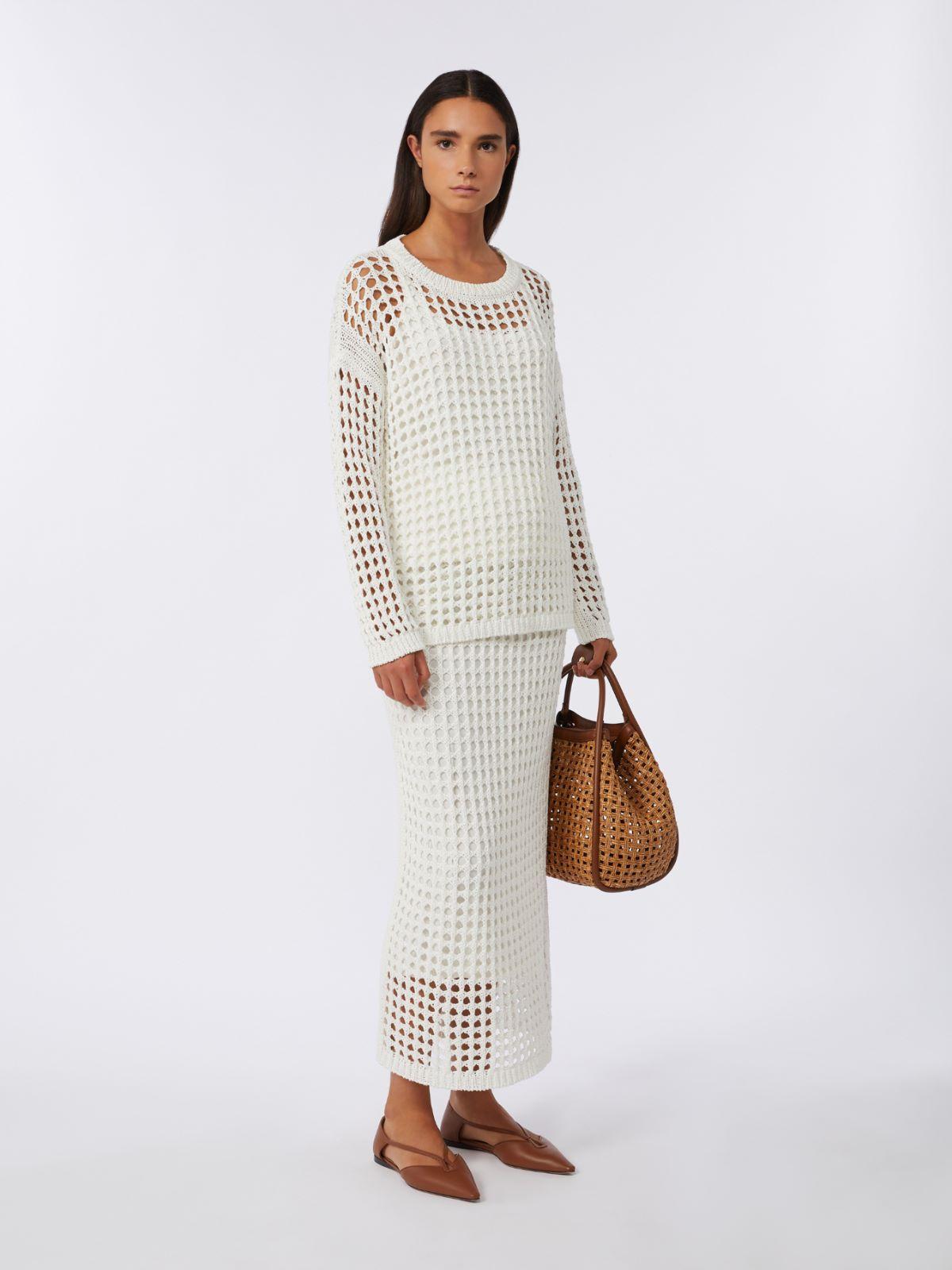 Mesh cotton skirt by MAX MARA