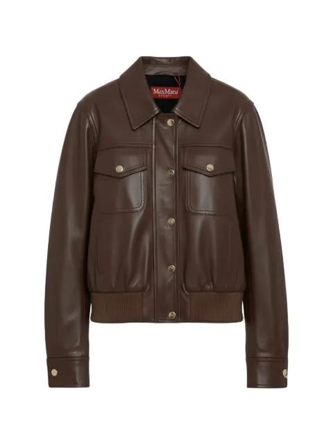 Mstbiada buttoned chest-pocket jacket by MAX MARA