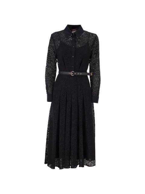 Mstricordo lace pleated shirt midi dress by MAX MARA
