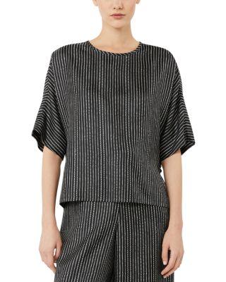 Mxmnordica Printed Silk Tee by MAX MARA