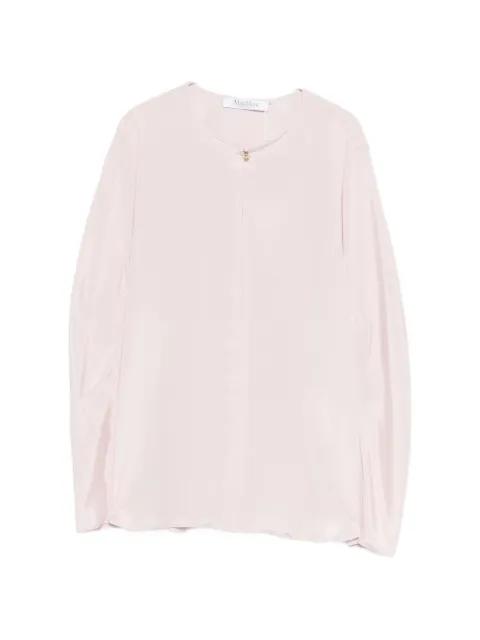 Mxpmitico keyhole-detail blouse by MAX MARA