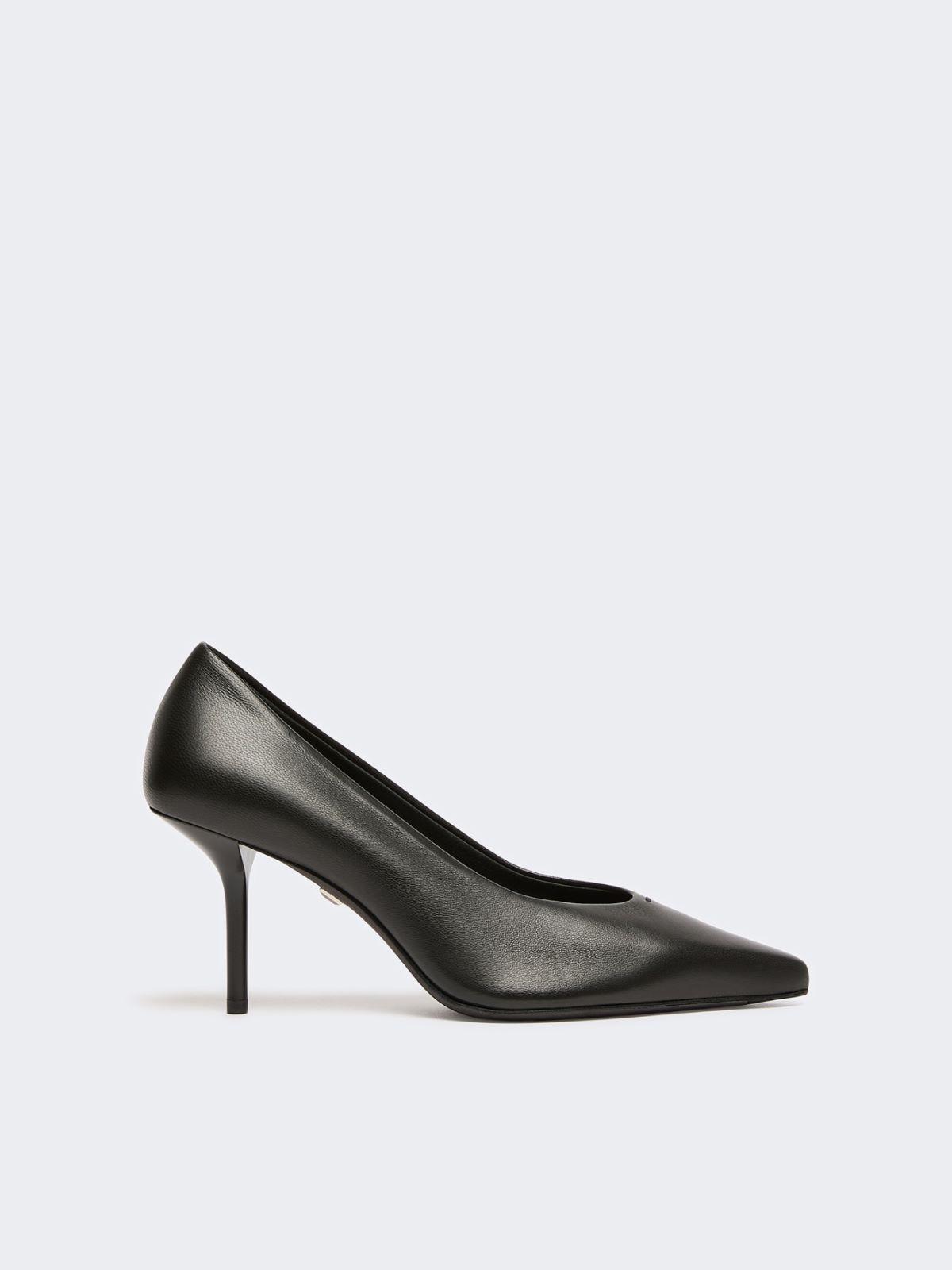 Nappa leather court shoes by MAX MARA