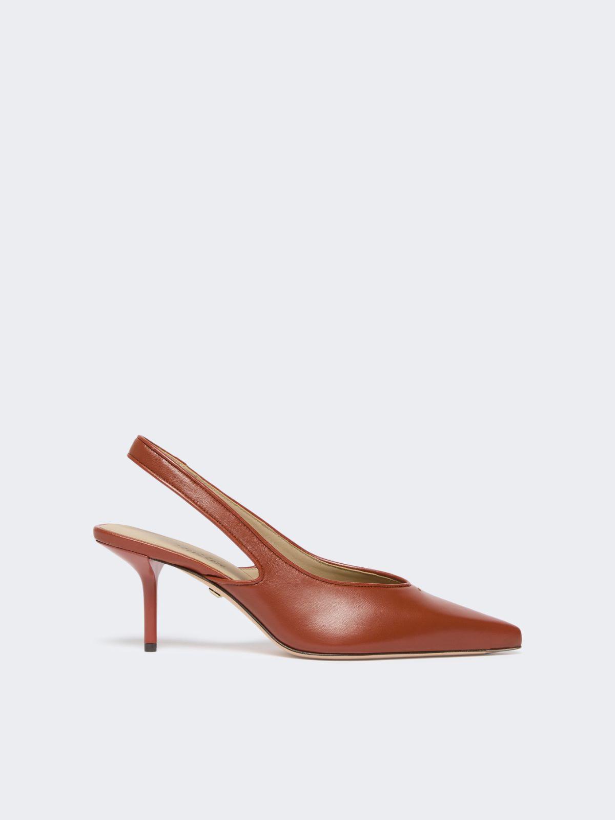 Nappa leather slingbacks by MAX MARA
