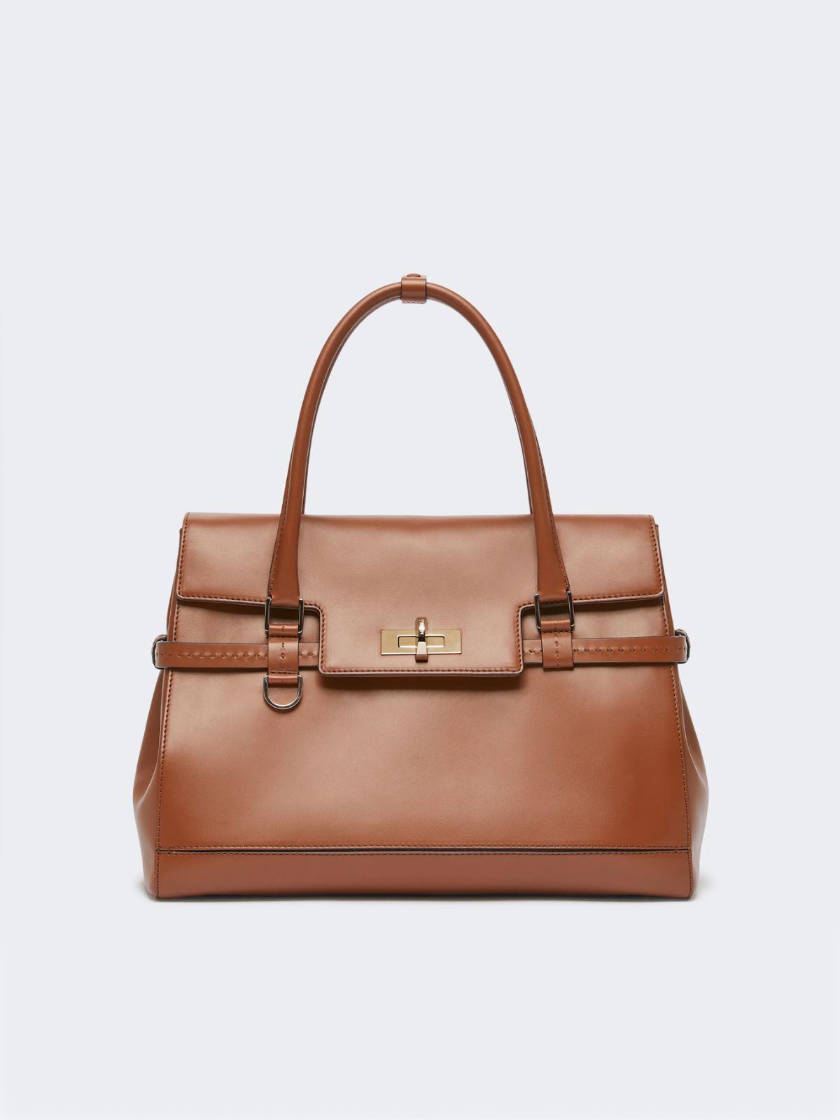 Natural leather handbag by MAX MARA