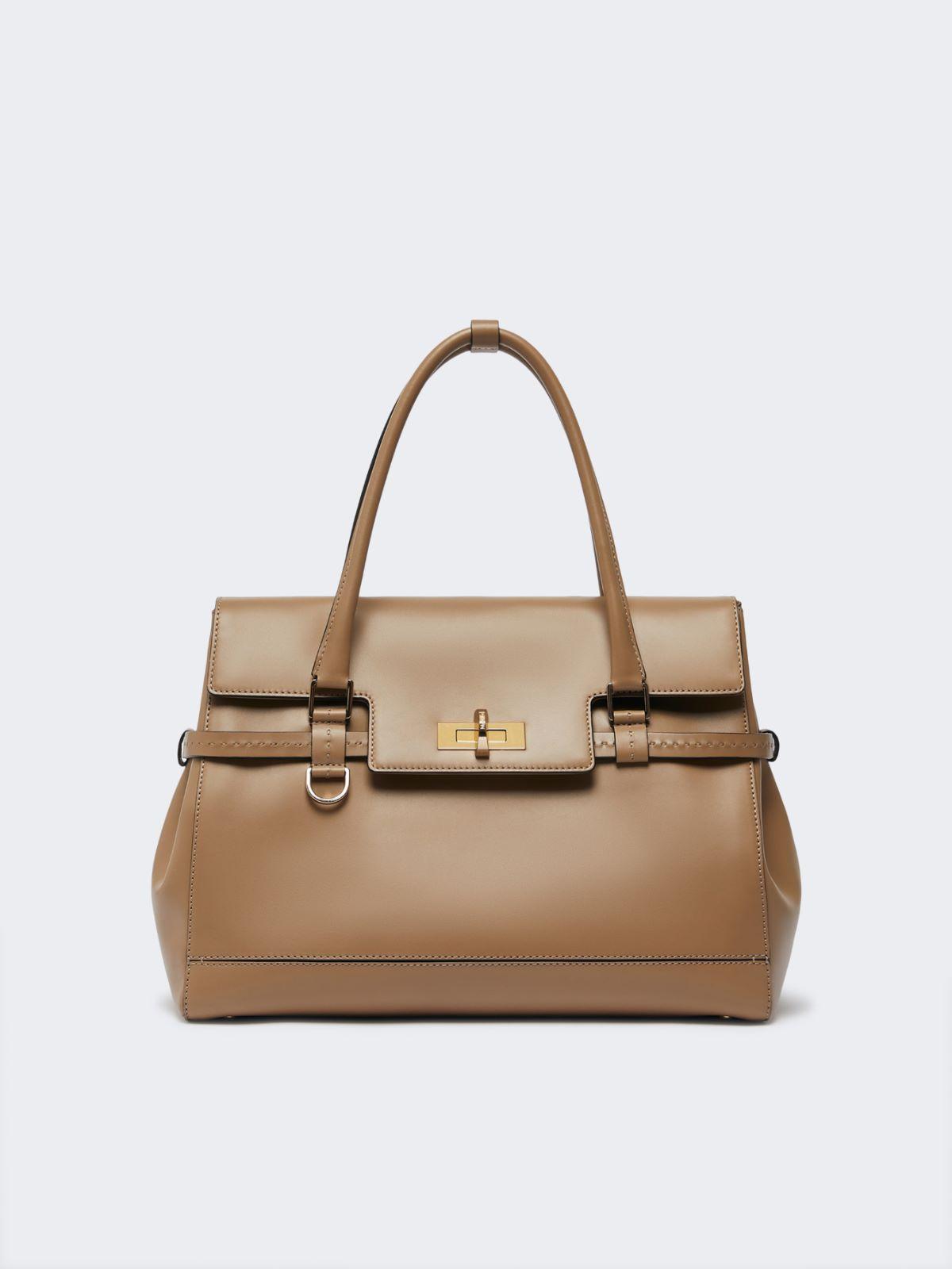 Natural leather handbag by MAX MARA
