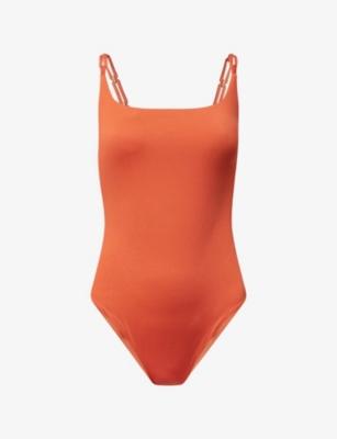 Open-Back Double-Strap Swimsuit by MAX MARA