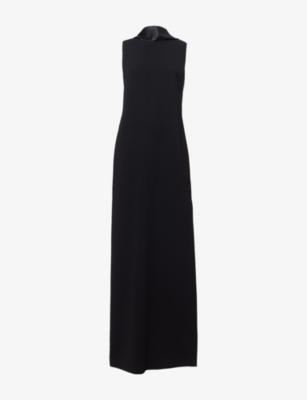 Open-Back Woven Maxi Dress by MAX MARA
