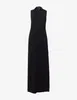 Open-Back Woven Maxi Dress by MAX MARA Open-Back Woven Maxi Dress by MAX MARA