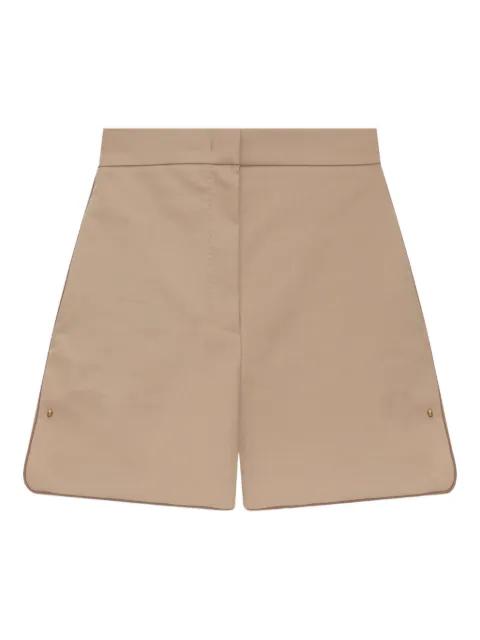 Orbita side-seam detail shorts by MAX MARA