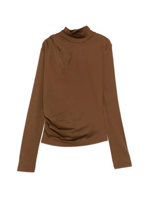 Orme draped turtleneck top by MAX MARA