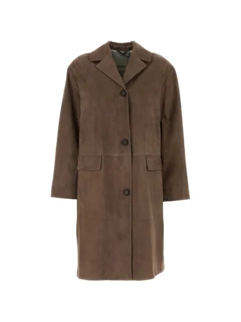 Ortensia suede coat by MAX MARA