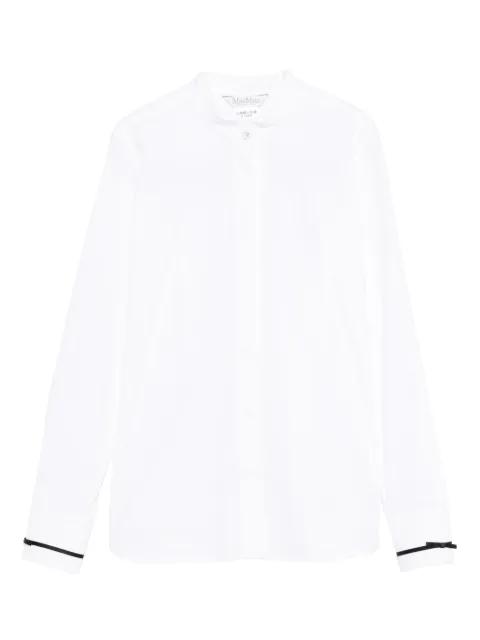 Otranto piped-trim shirt by MAX MARA