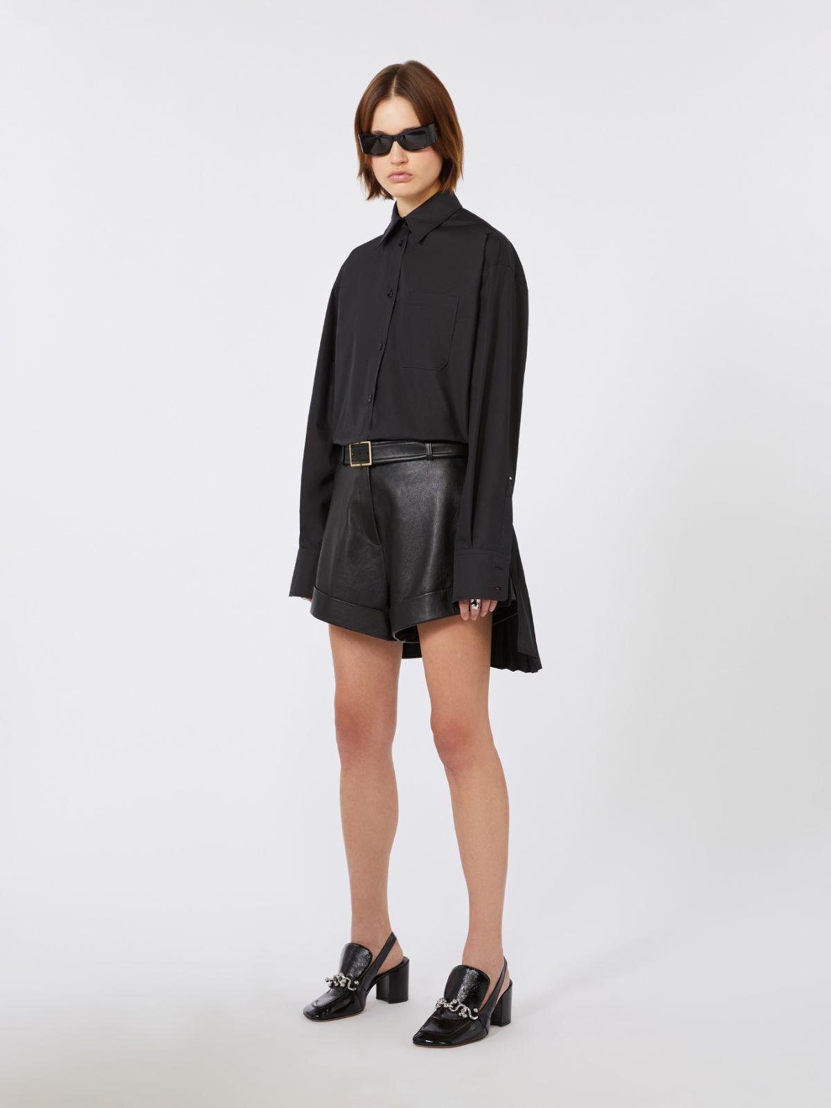 Overshirt with plissé-pleated detail by MAX MARA