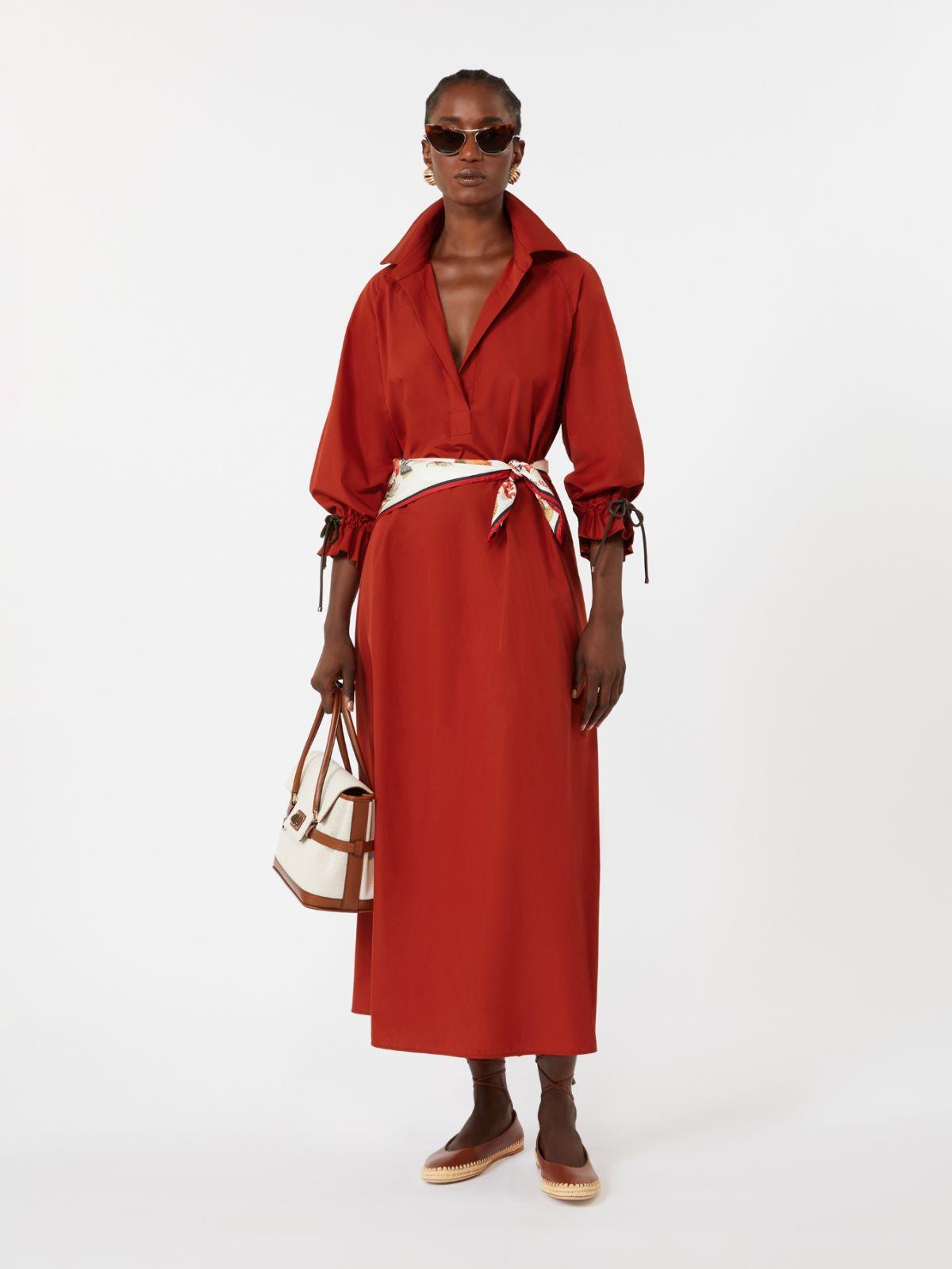 Oversized cotton poplin dress by MAX MARA