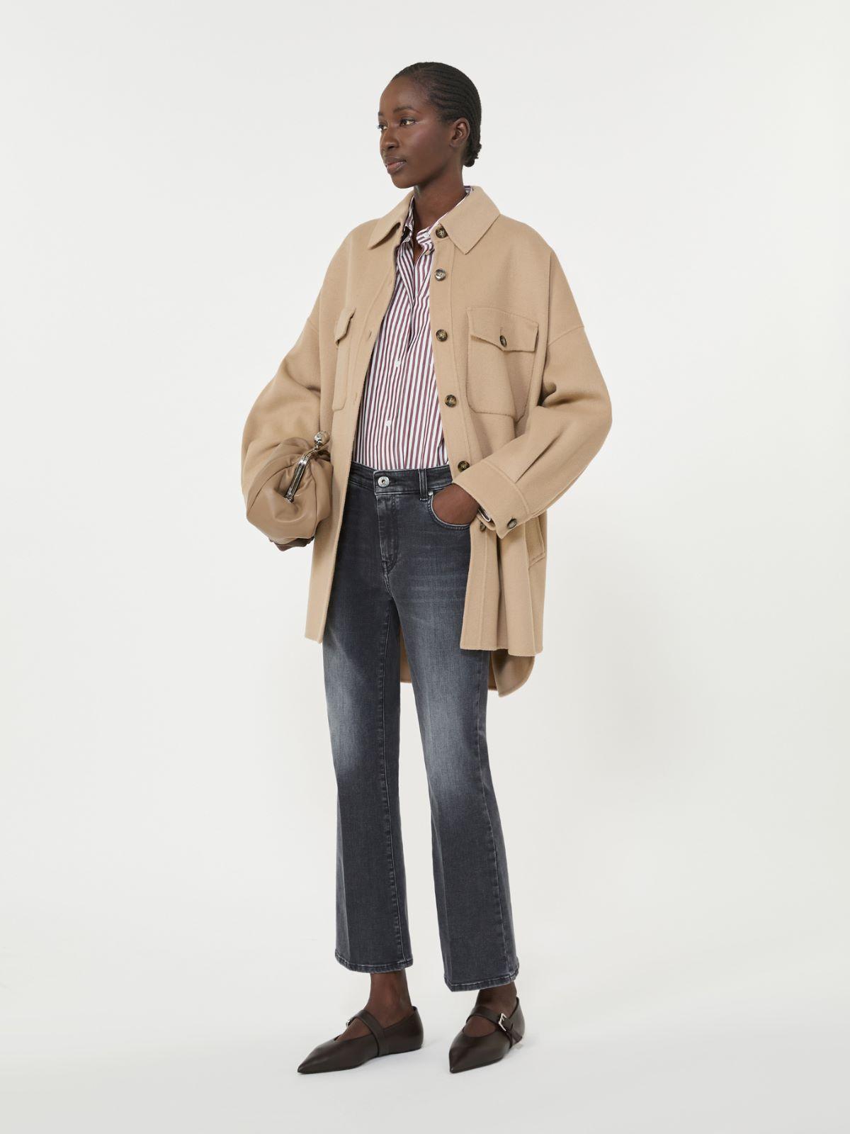 Oversized wool-blend coat by MAX MARA