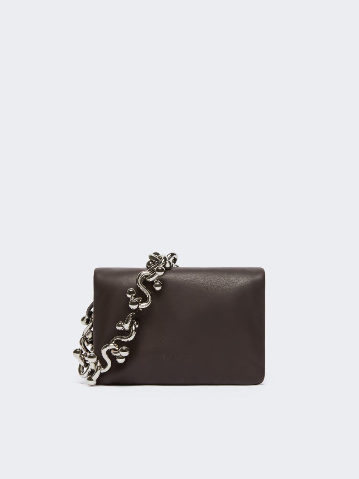 Padded Nappa leather mini Soffy bag by MAX MARA