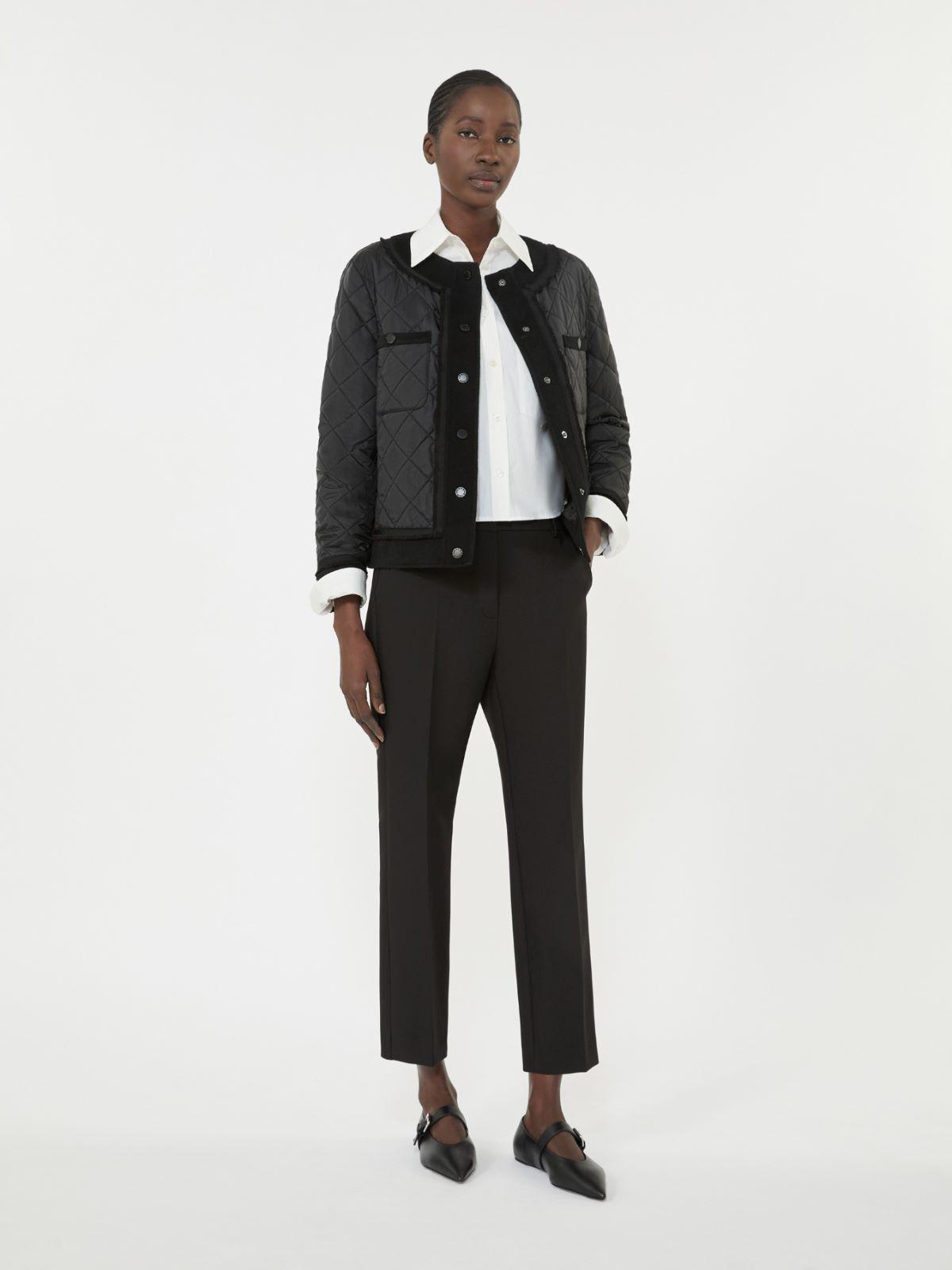 Padded cropped jacket in water-repellent canvas by MAX MARA