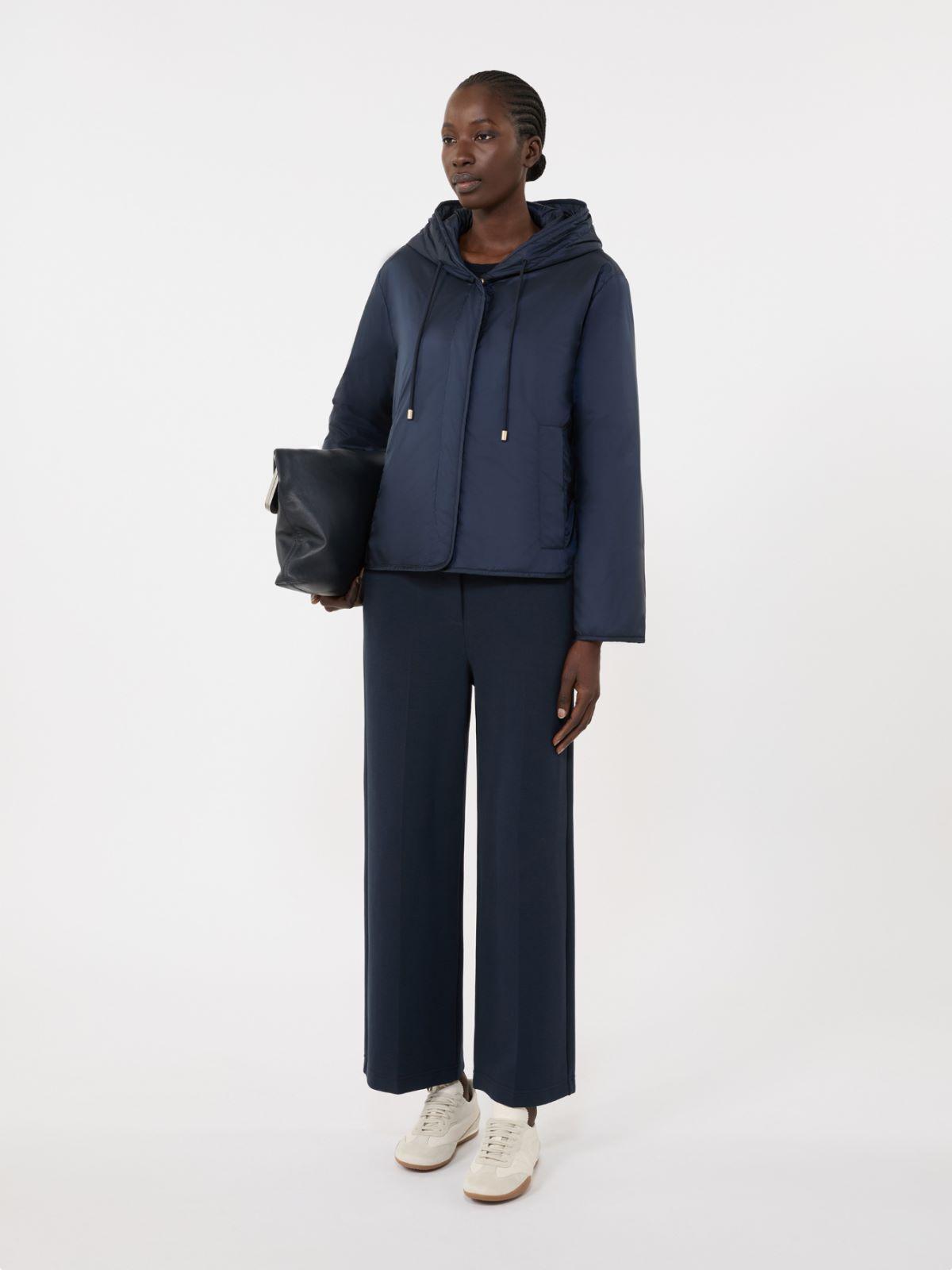 Padded, hoodied jacket in water-repellent canvas by MAX MARA