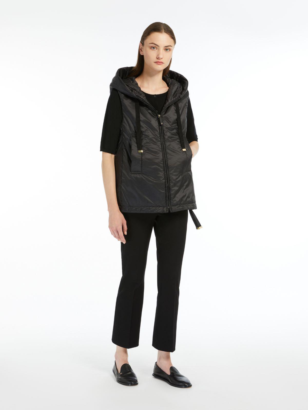 Padded water-repellent hoodied gilet by MAX MARA