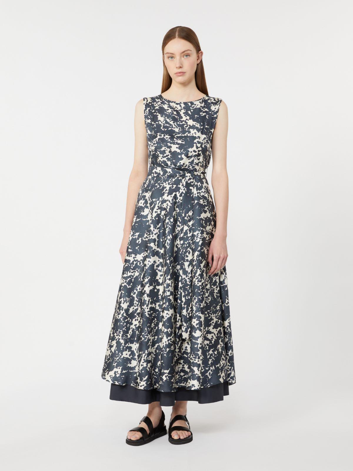 Patterned twill dress by MAX MARA