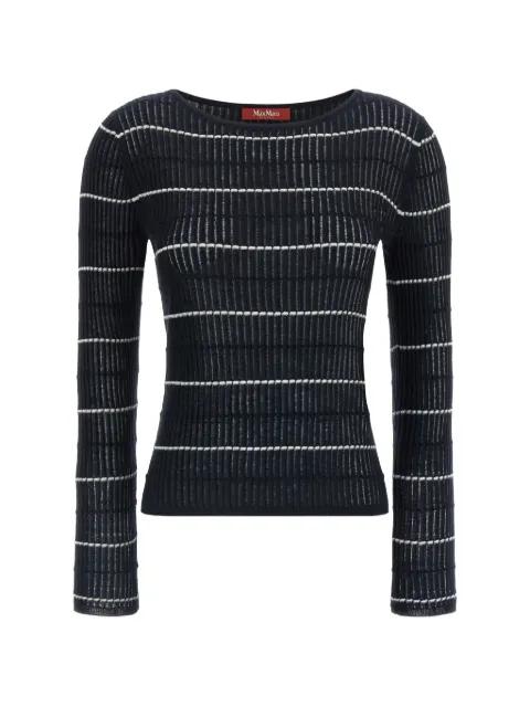 Pedone ribbed striped sweater by MAX MARA