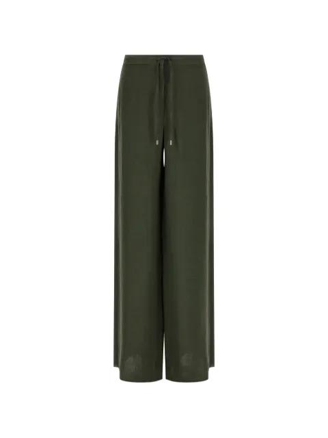 Pelota drawstring wide-leg trousers by MAX MARA