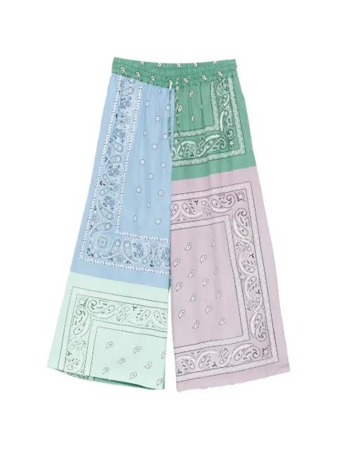 Pepe patchwork bandana trousers by MAX MARA