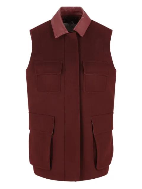 Pocket collared coat by MAX MARA