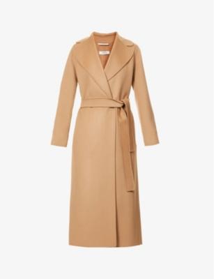 Poldo Wrap-Over Wool Coat by MAX MARA