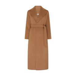 Poldo long belted coat by MAX MARA