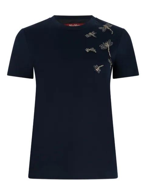 Pontile embellished T-shirt by MAX MARA