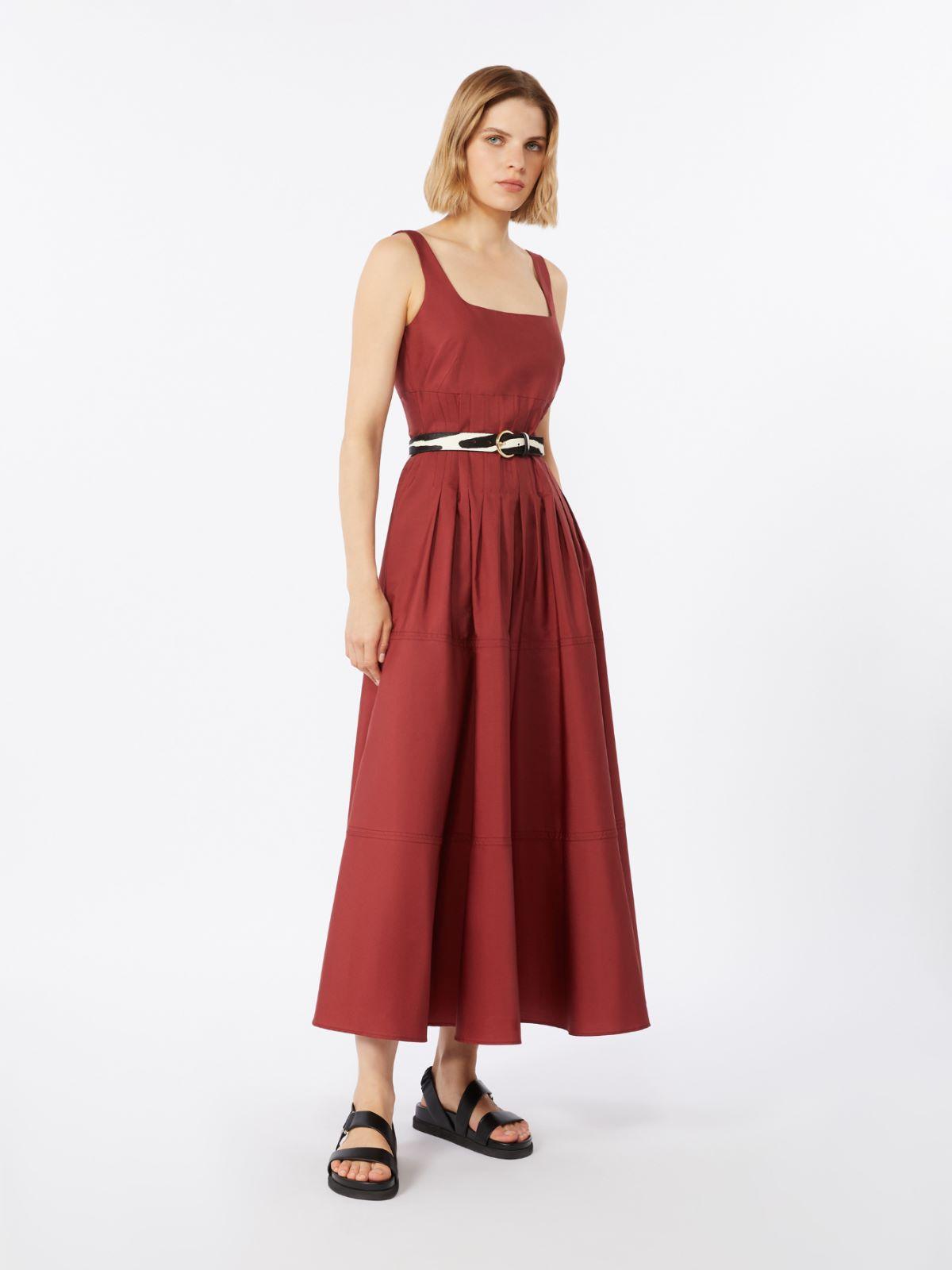 Poplin full-skirt dress by MAX MARA