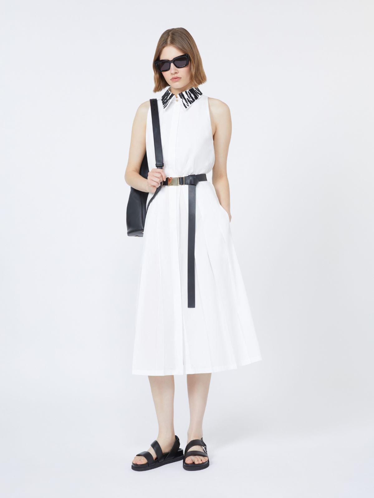 Poplin shirt dress by MAX MARA
