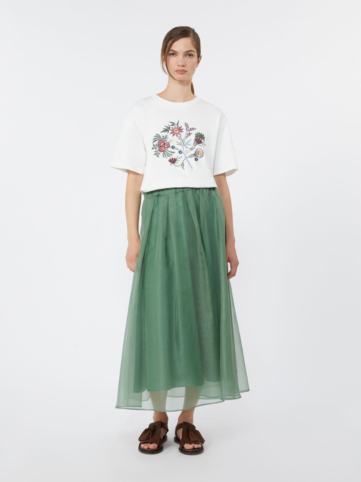 Printed cotton jersey T-shirt by MAX MARA