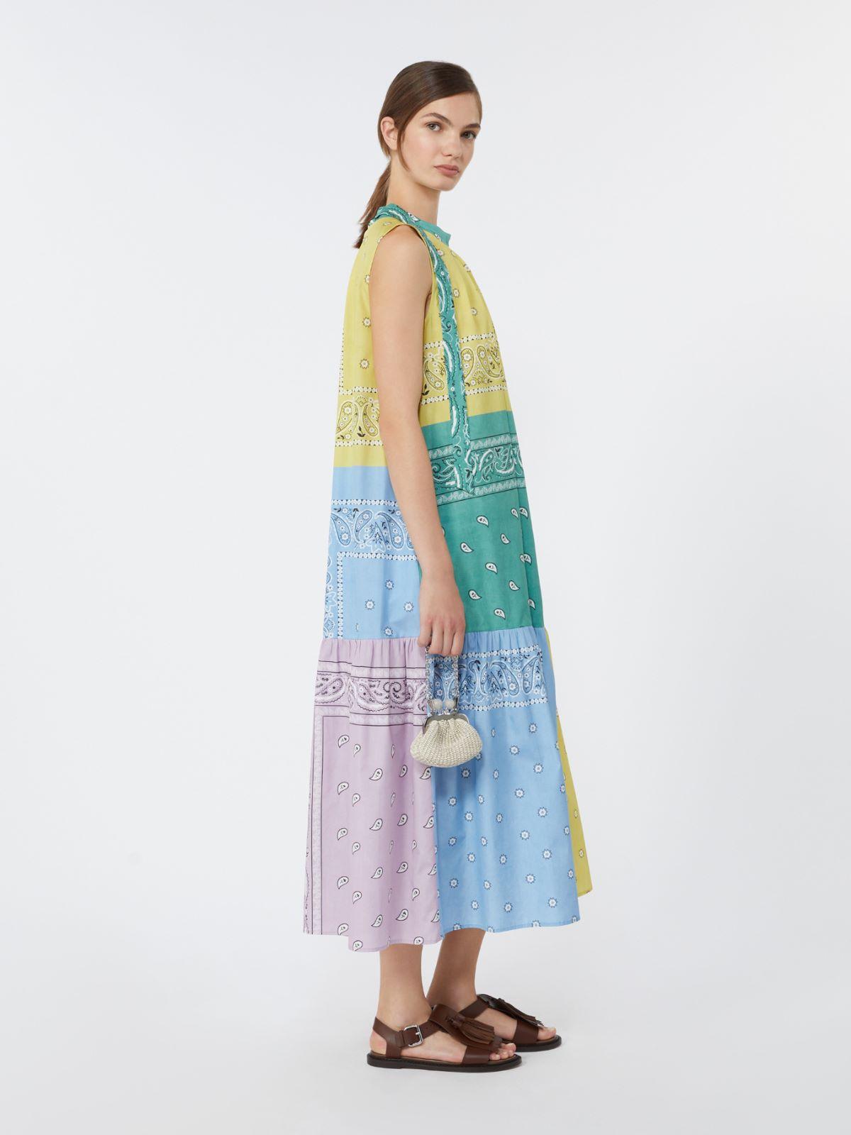 Printed cotton poplin dress by MAX MARA