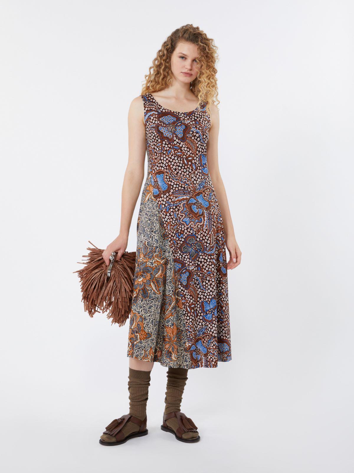Printed jersey midi dress by MAX MARA