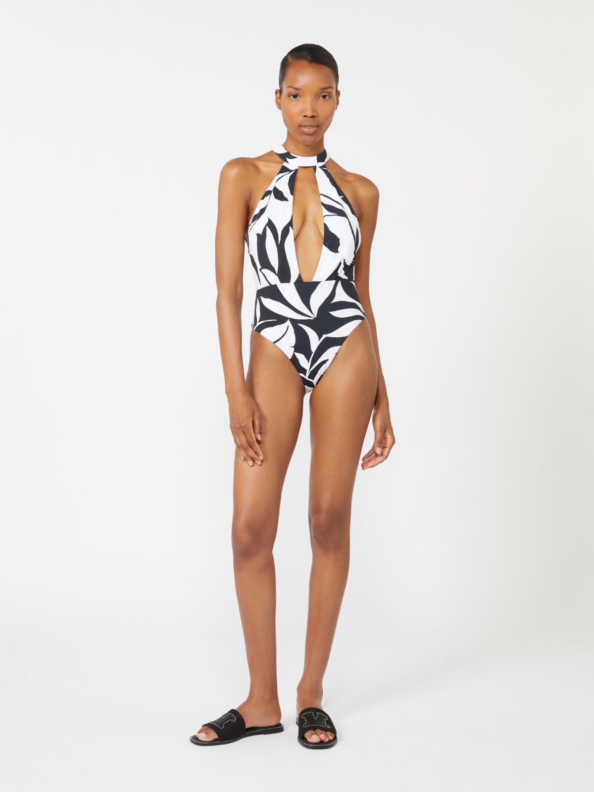 Printed nylon swimsuit by MAX MARA