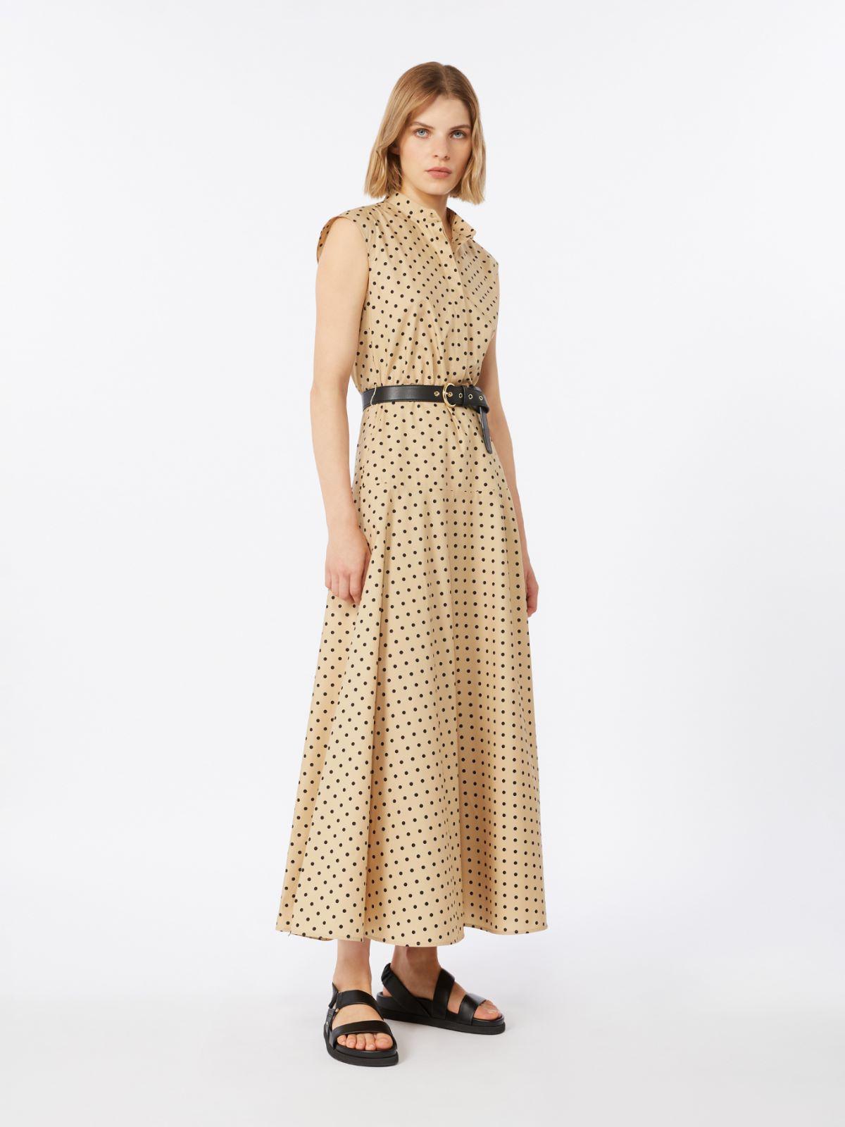 Printed poplin shirt dress by MAX MARA
