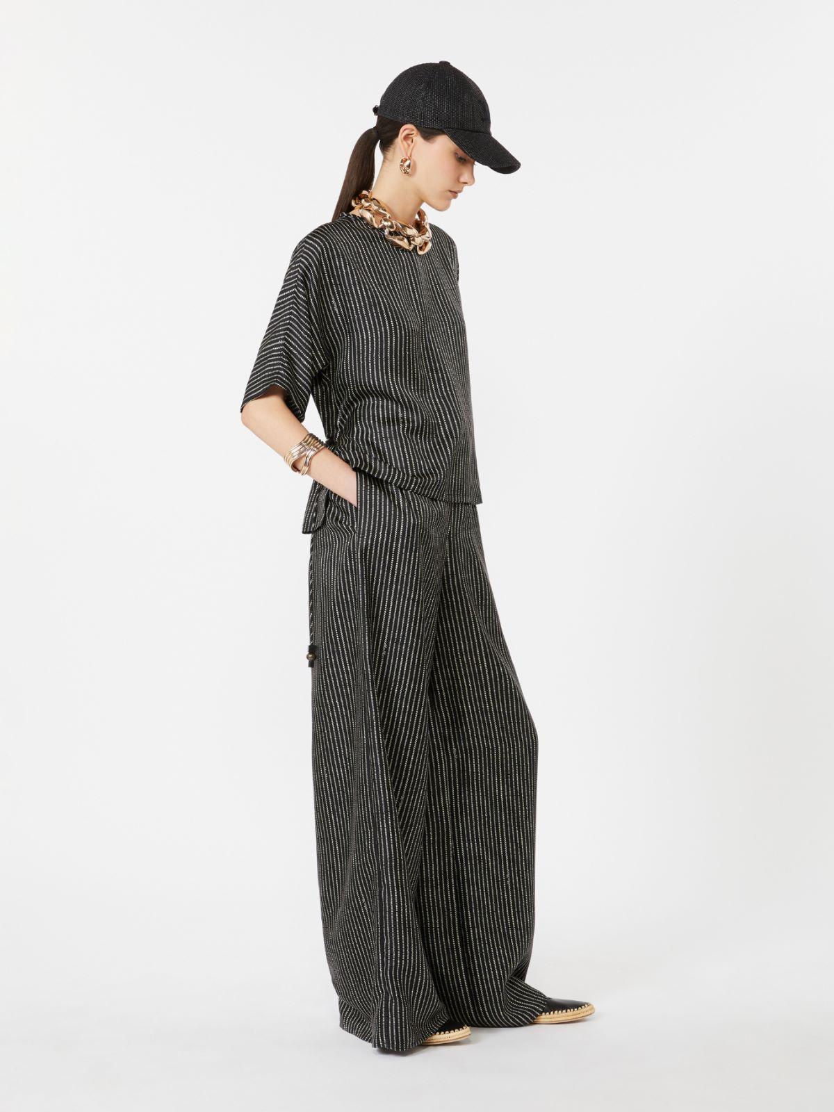 Printed silk blouse by MAX MARA