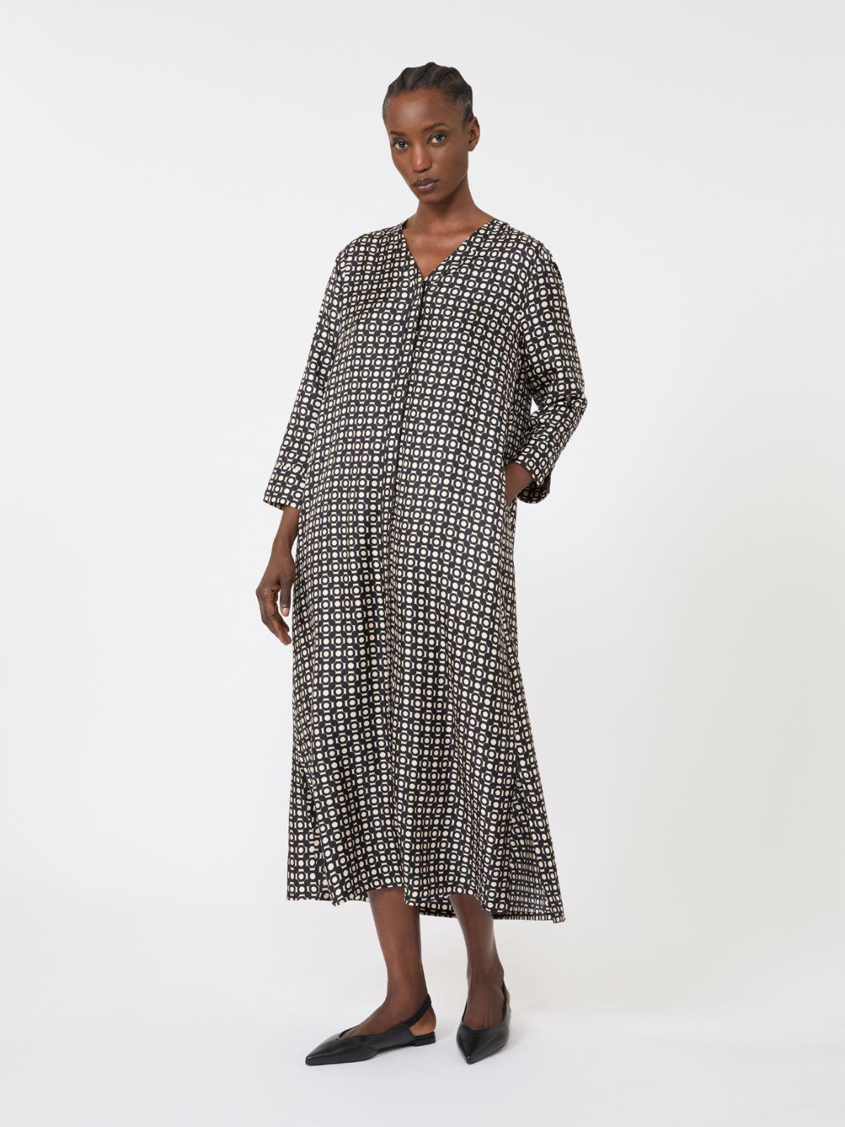 Printed silk dress by MAX MARA