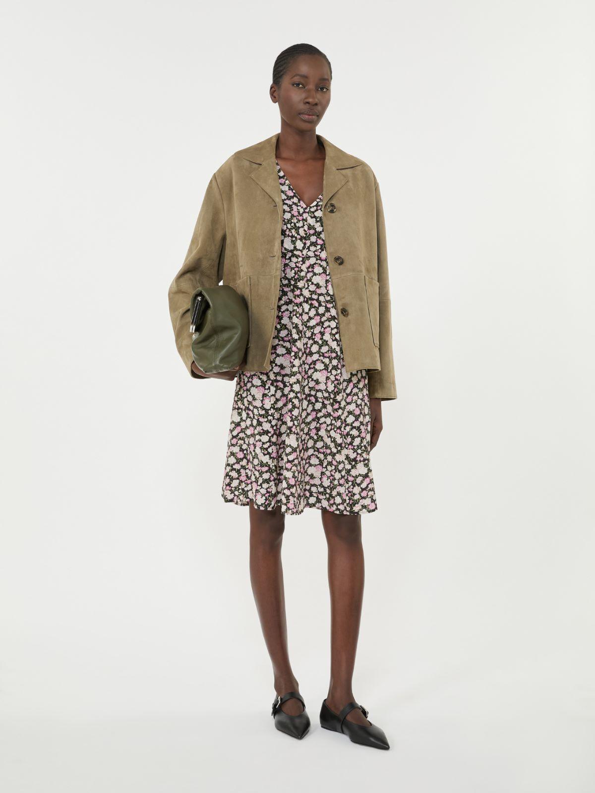Printed silk dress by MAX MARA