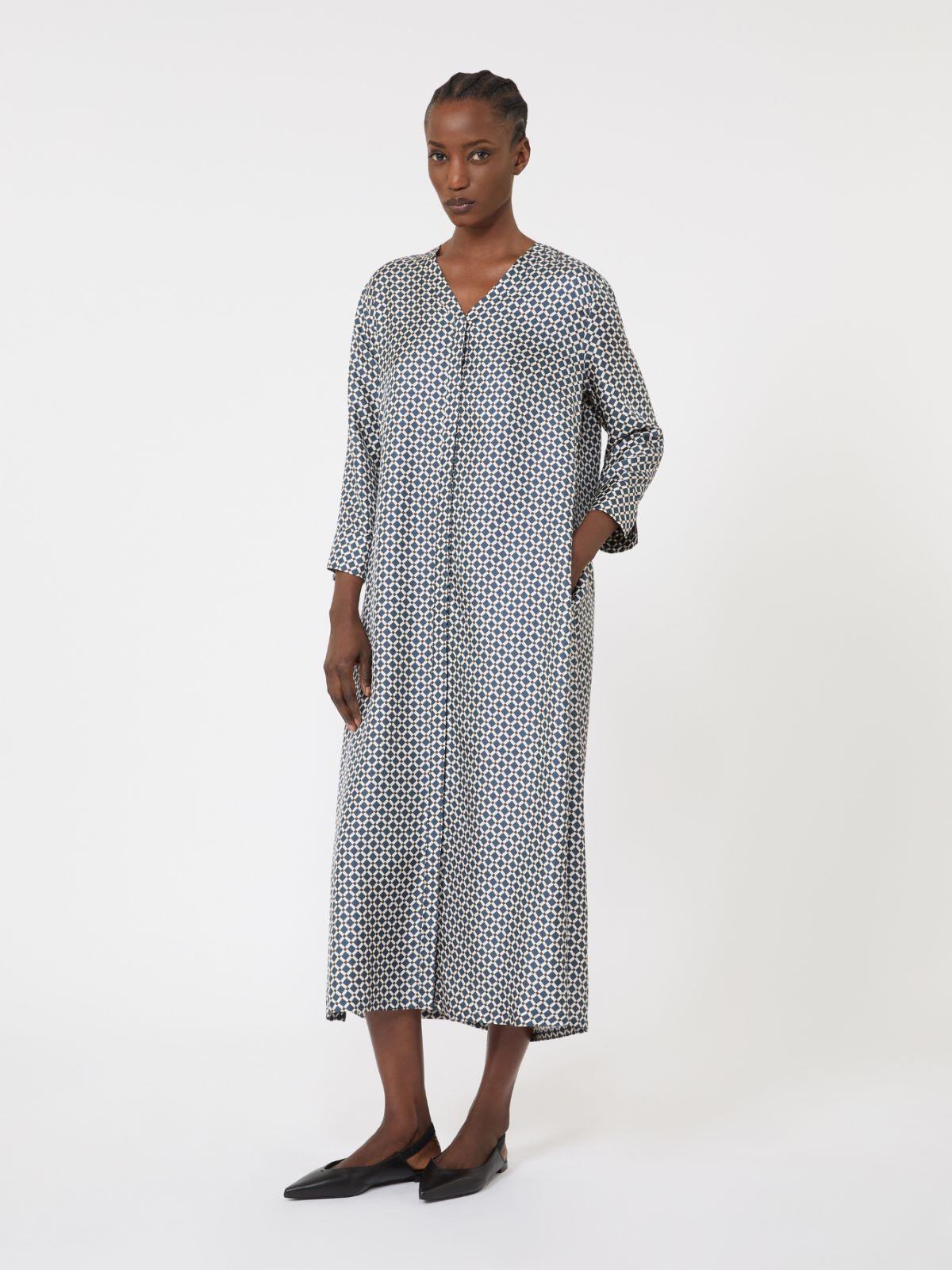 Printed silk dress by MAX MARA
