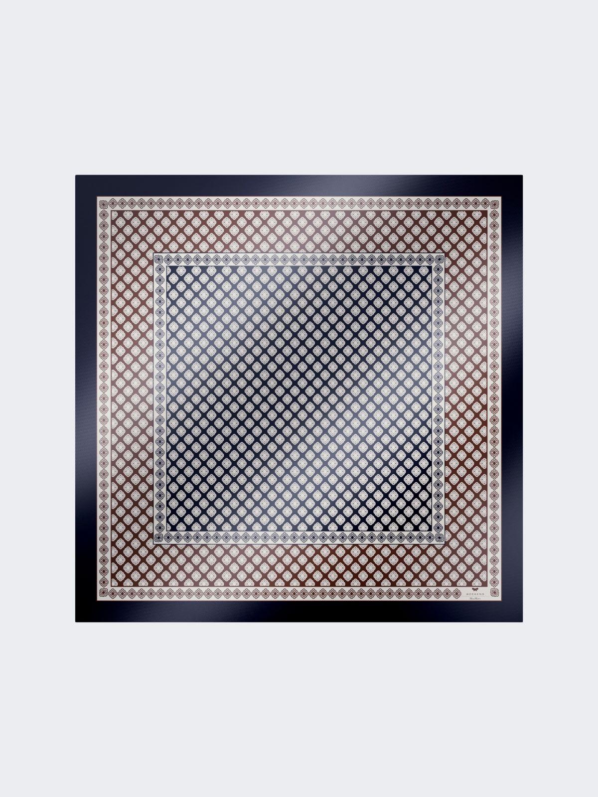 Printed silk foulard by MAX MARA