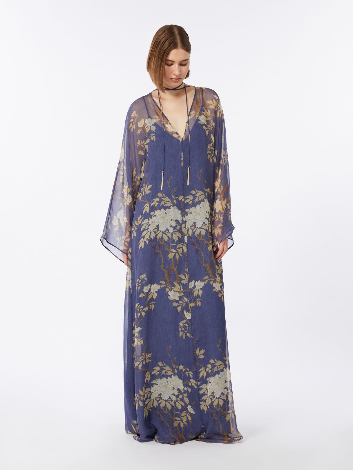 Printed silk kaftan dress by MAX MARA
