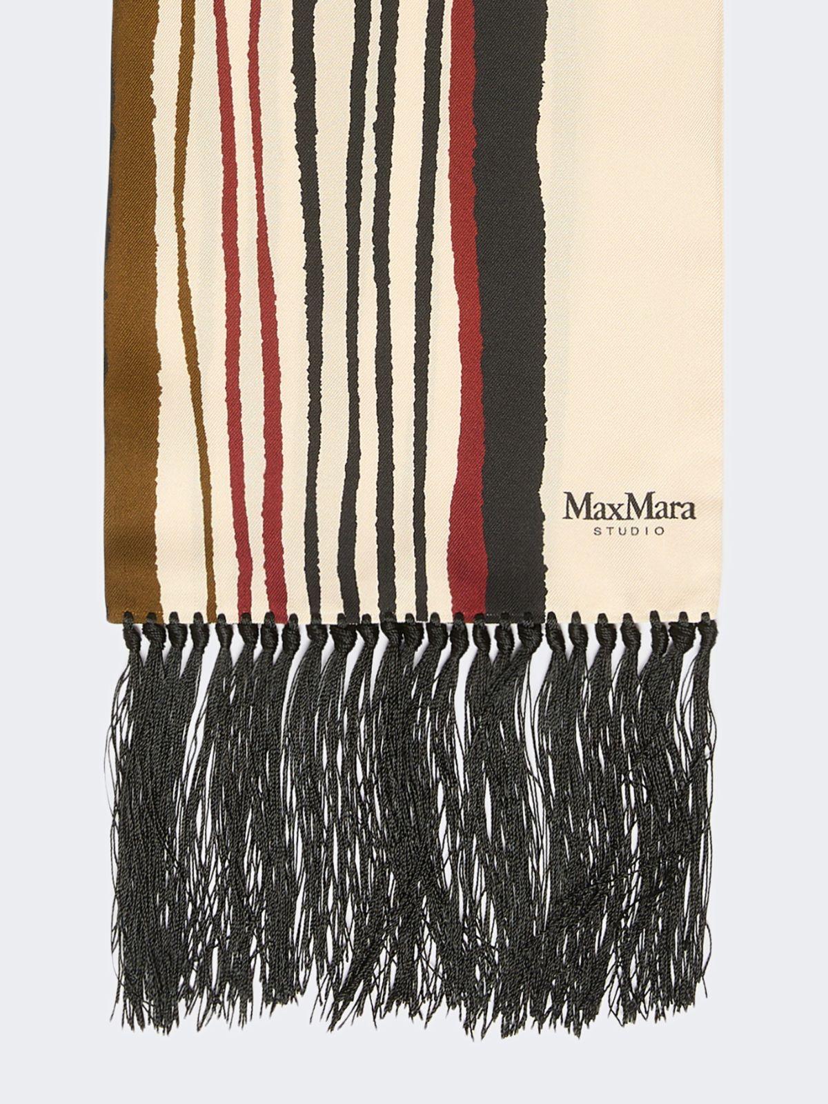 Printed silk scarf by MAX MARA