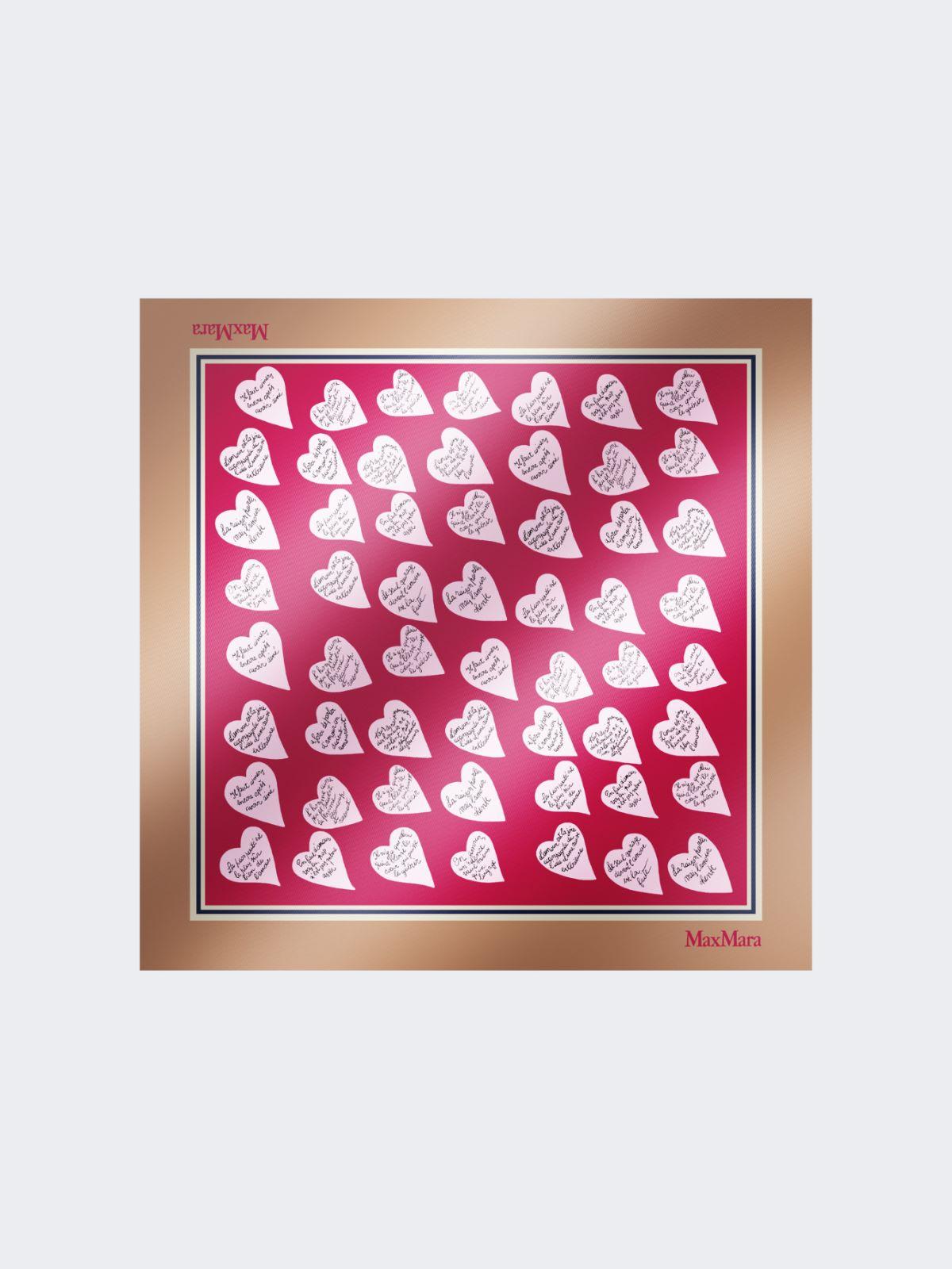 Printed silk scarf by MAX MARA