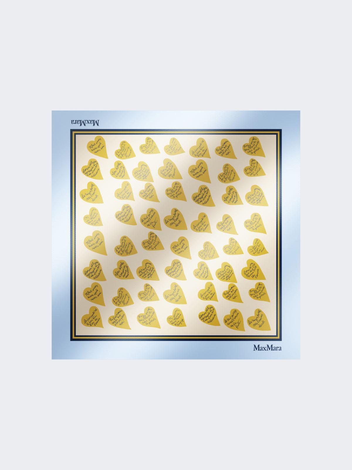 Printed silk scarf by MAX MARA